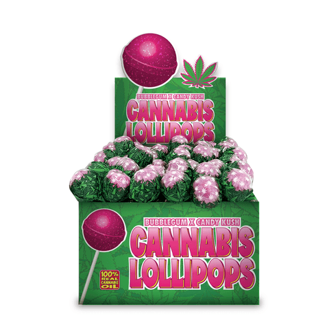 Chupas de Cannabis Bublegum x Candy Kush (Lollipops) Doctor CBD | Comprar CBD Portugal