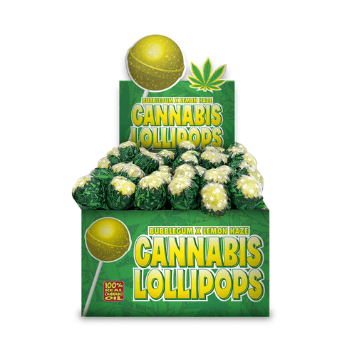 chupas de Cannabis Bublegum x Lemon haze (Lollipops) Doctor CBD | Comprar CBD Portugal
