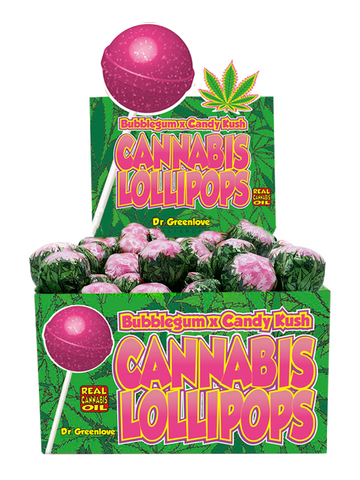 Chupas de Cannabis Bublegum x Candy Kush (Lollipops) Doctor CBD | Comprar CBD Portugal