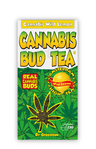 Cannabis Bud Tea Wild lemon (chá de cannabis) Doctor CBD | Comprar CBD Portugal